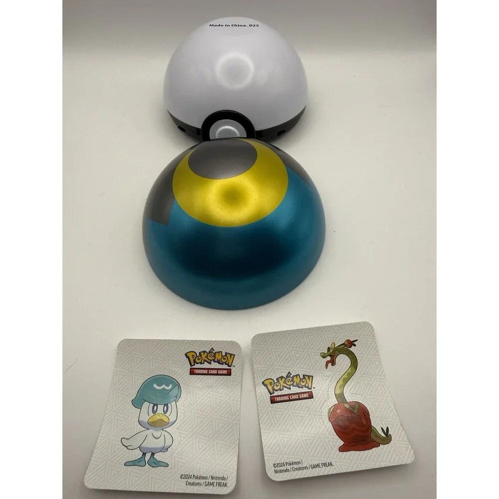 Pokemon Pokeball Tin Lot of 3 Empty 2024 Great Ball Ultra Ball Pokeball